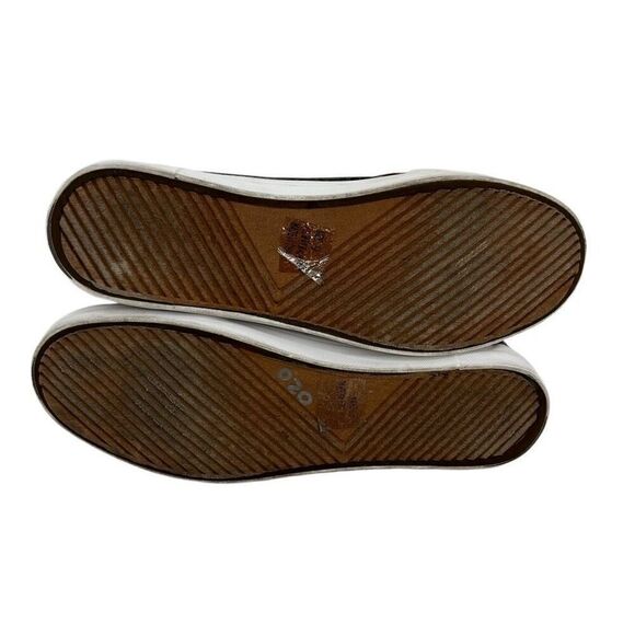 Restricted Slip-on Sneakers Women's Size 9 Black Brown Textured Snakeskin Print - Picture 8 of 10